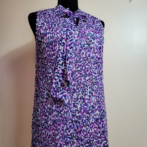 Dkny midi dress sleeveless soze 8 - Picture 5 of 12